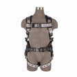 Safewaze 020-1189 PRO+ Slate Construction Harness: Alu 3D, Alu QC Chest, TB Legs (S)