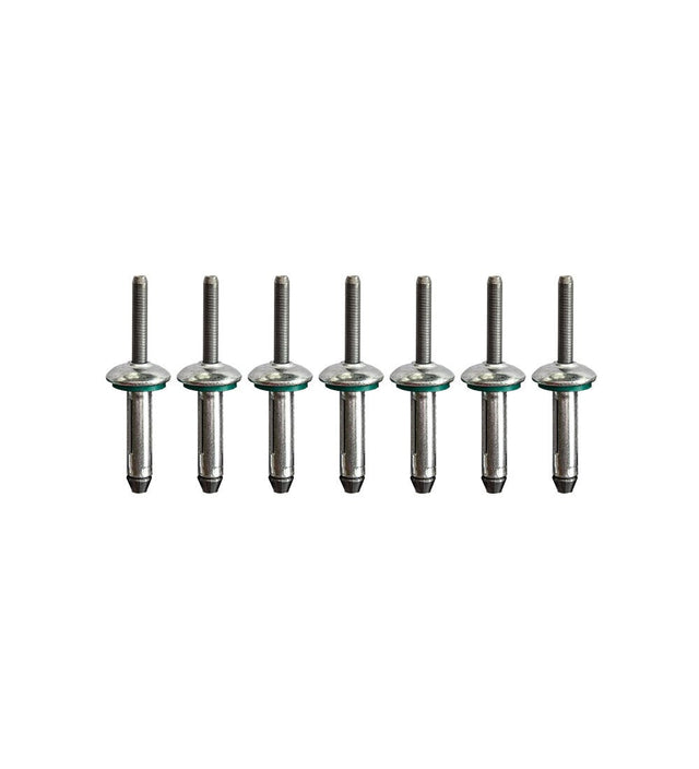 Safewaze 020-16001 8mm Gesipa Bulb Rivets 7 Pack