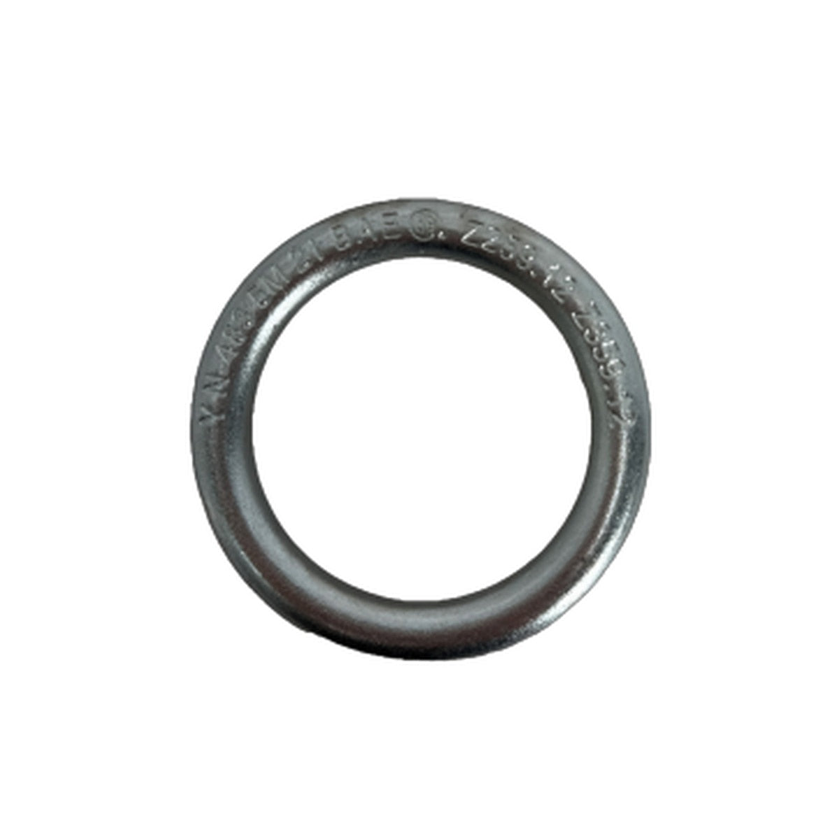 Safewaze 020-16002 2.28" Zinc-Plated Steel O-Ring Replacement for Horizontal Lifeline Systems