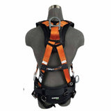 SafeWaze  021-1485 PRO Construction Harness: 3D, QC Chest, TB Legs, BEAM/Baker (XS) - 2