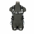 Safewaze 021-1593 (PCS) Full Body Harness: 3D Steel, Alu Quick-Connect Chest, Alu Quick-Connect Legs, Lanyard Rings & Sub Pelvic Cover (S)