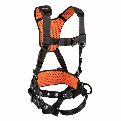 SafeWaze 021-1728 V-Select Construction Harness with 3D, QC Chest, TB Legs (XL/2X)