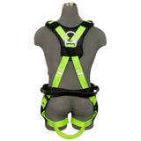 Safewaze 021-1811 Reflective Full Body Harness: 1D, MB Chest, TB Legs, Mining Belt - Medium - 2