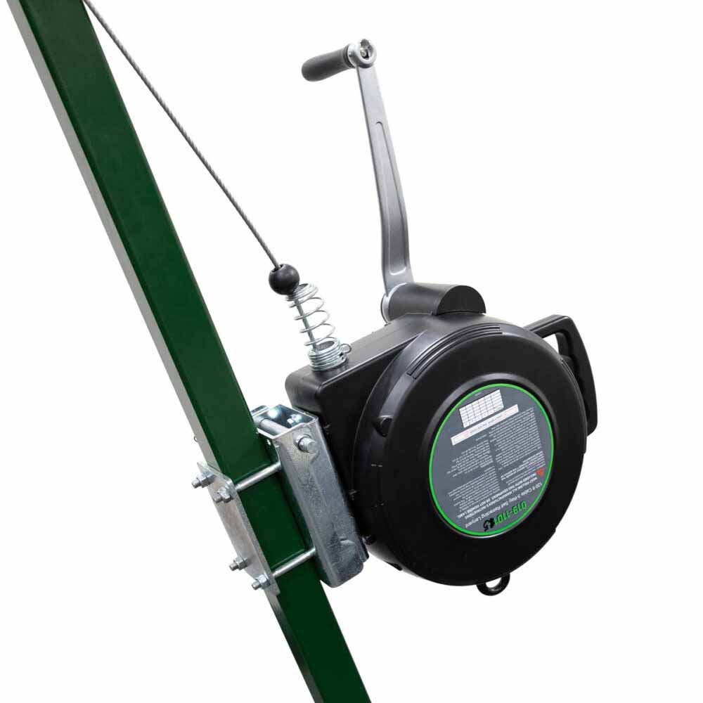 SafeWaze 022-11034 10' Tech Tripod Kit with 65' Personnel Winch and 65' 3-Way SRL - 3