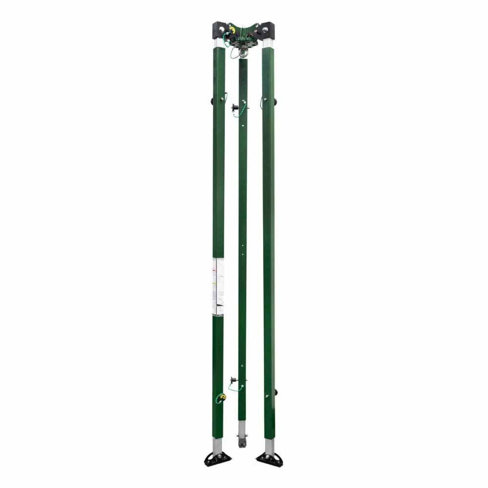 SafeWaze 022-11034 10' Tech Tripod Kit with 65' Personnel Winch and 65' 3-Way SRL - 10