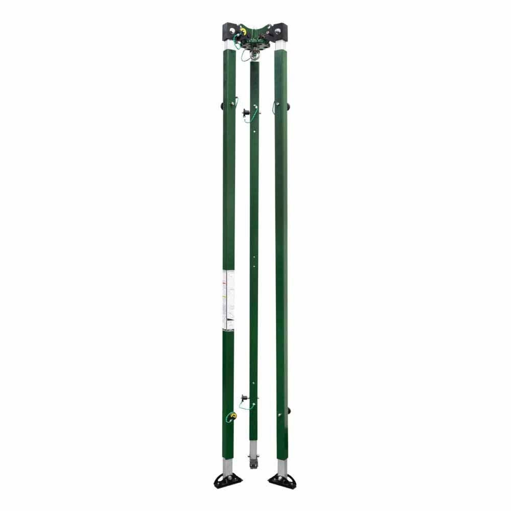 SafeWaze 022-11034 10' Tech Tripod Kit with 65' Personnel Winch and 65' 3-Way SRL - 10