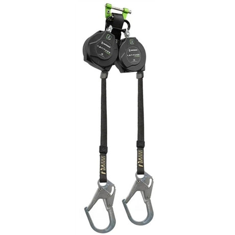 SafeWaze 023-5346 Latitude Edge 8' Dual Web SRL with Rebar Hooks Class 2