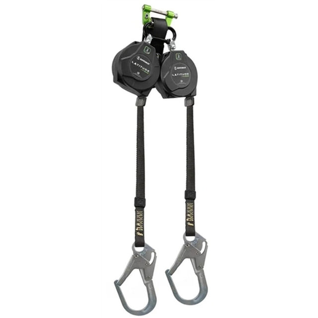 SafeWaze 023-5346 Latitude Edge 8' Dual Web SRL with Rebar Hooks Class 2