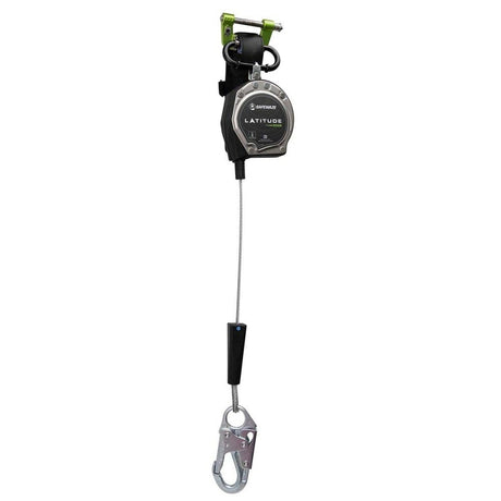SafeWaze 023-5350 Latitude Edge 8' Single Cable Class 2 SRL-P with Snap Hook