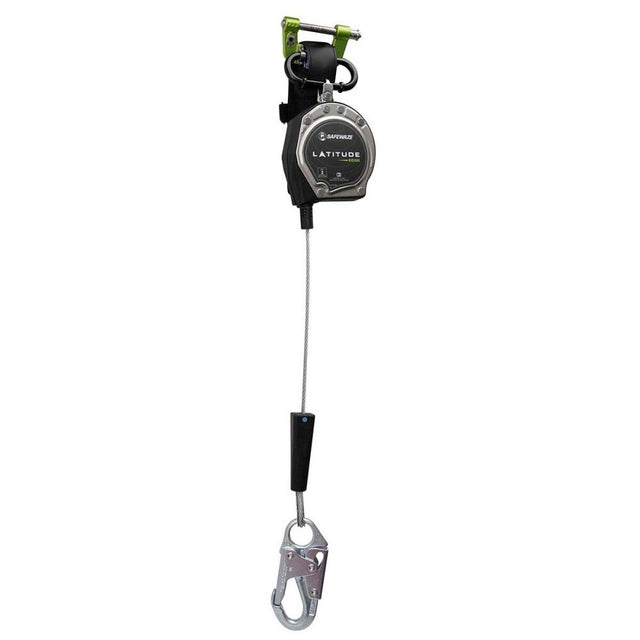 SafeWaze 023-5350 Latitude Edge 8' Single Cable Class 2 SRL-P with Snap Hook