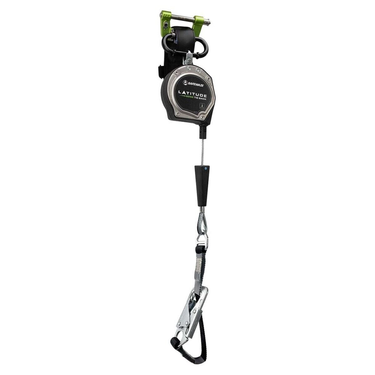 SafeWaze 023-5360 Latitude Edge Tie-Back 7' Single Cable SRL with 20" Tie-Back Leading Edge Class 2