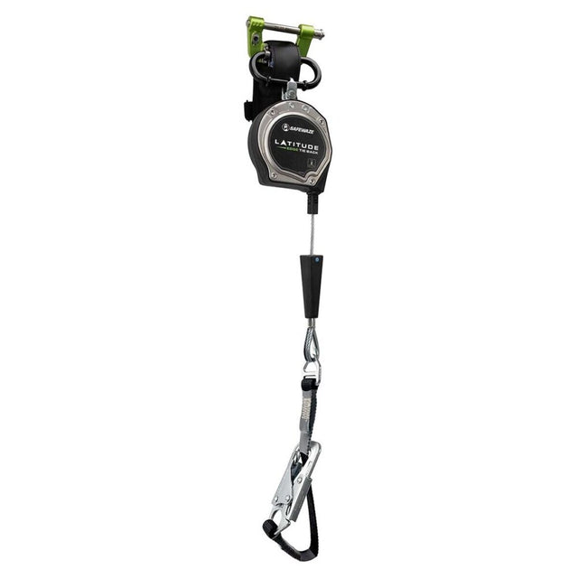 SafeWaze 023-5360 Latitude Edge Tie-Back 7' Single Cable SRL with 20" Tie-Back Leading Edge Class 2