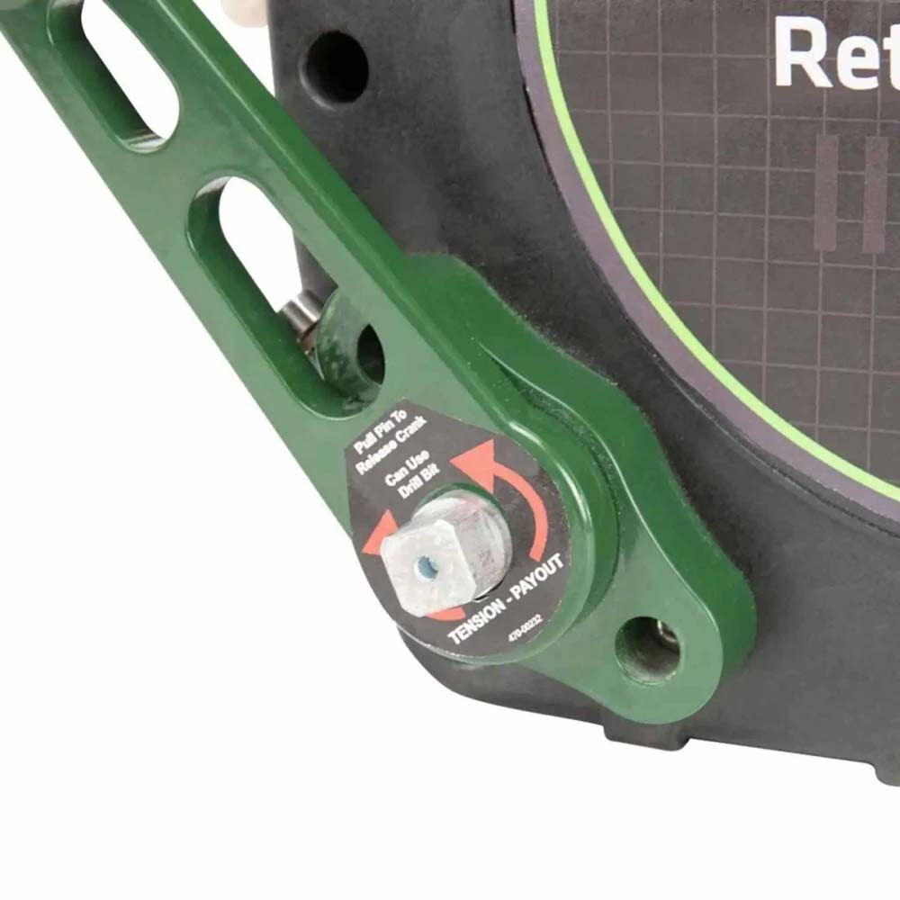 SafeWaze 023-8091 Quadrant Retractable Horizontal Lifeline (65 ft, 2-User System) - 2