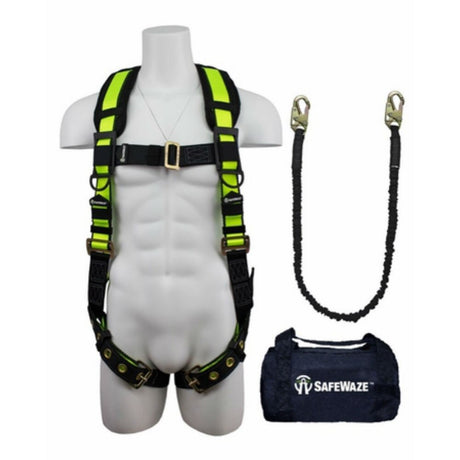 Safewaze FS-133-XXL Fall Protection Kit with 2X-Large Harness