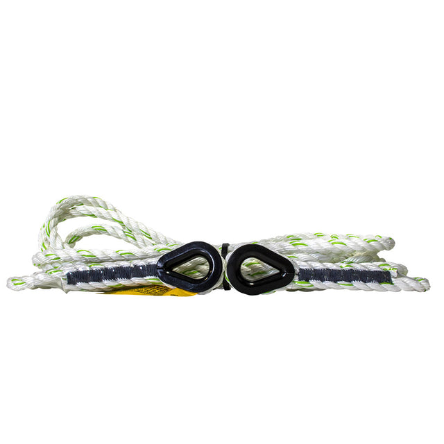 Safewaze FS-700-30-TT 30' Rope Lifeline with Thimbled Ends