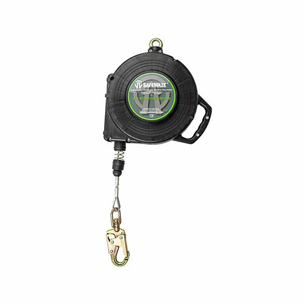 Safewaze FS-EX1080-G 80' Cable Retractable With Double Locking Snap Hook