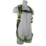 Safewaze FS-FLEX185-S/M Pro+ Full Body Harness: 1D, QC Chest, Tb Legs - 2