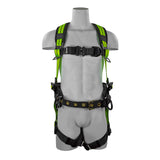 Safewaze FS-FLEX253-FD-M Pro + Harness W Alu 3D, QC Chest & Legs, Alu Fd, Wind Energy