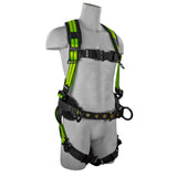 Safewaze FS-FLEX253-FD-S Pro + Harness W Alu 3D, QC Chest & Legs, Alu Fd, Wind Energy - 2