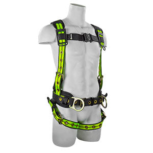 Safewaze FS-FLEX270-XL Pro+ Construction Harness: 3D, QC Chest, Tb Legs, Tb Torso - 2