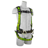 Safewaze FS-FLEX270-L Pro+ Construction Harness: 3D, QC Chest, Tb Legs, Tb Torso - 2