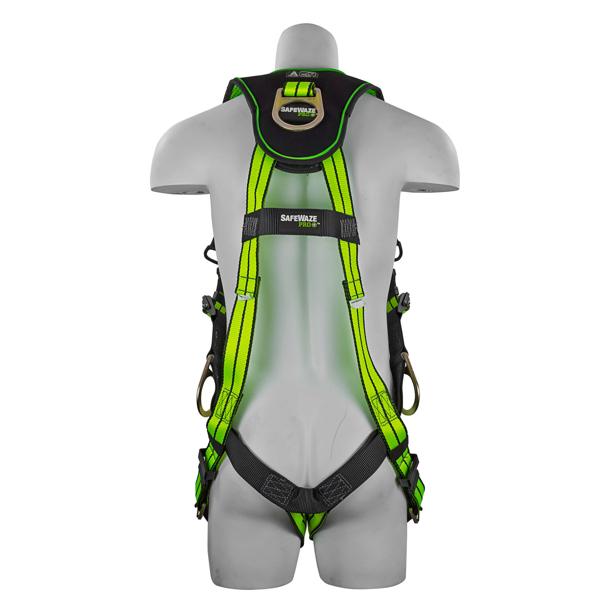 Safewaze FS-FLEX285-S/M Pro+ Full Body Harness: 3D, QC Chest, Tb Legs - 3