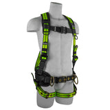 Safewaze FS-FLEX360-SAFELINK-M Medium 3 D-Ring Construction Harness with Grommet Leg Straps - 2