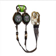 Safewaze FS-FSP1409-W-DL-BWB 9' Web Retractable With Snap Hooks And Behind The Web Bracket