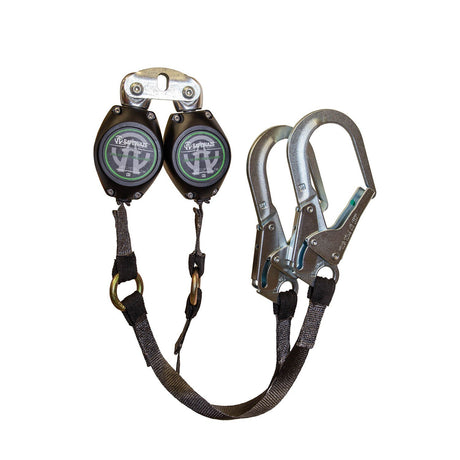 Safewaze FS-FSP1409-W-DL-RBH 9' Web Retractable With Rebar Hooks
