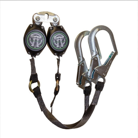 Safewaze FS-FSP1409-W-DL-RBH 9' Web Retractable With Rebar Hooks