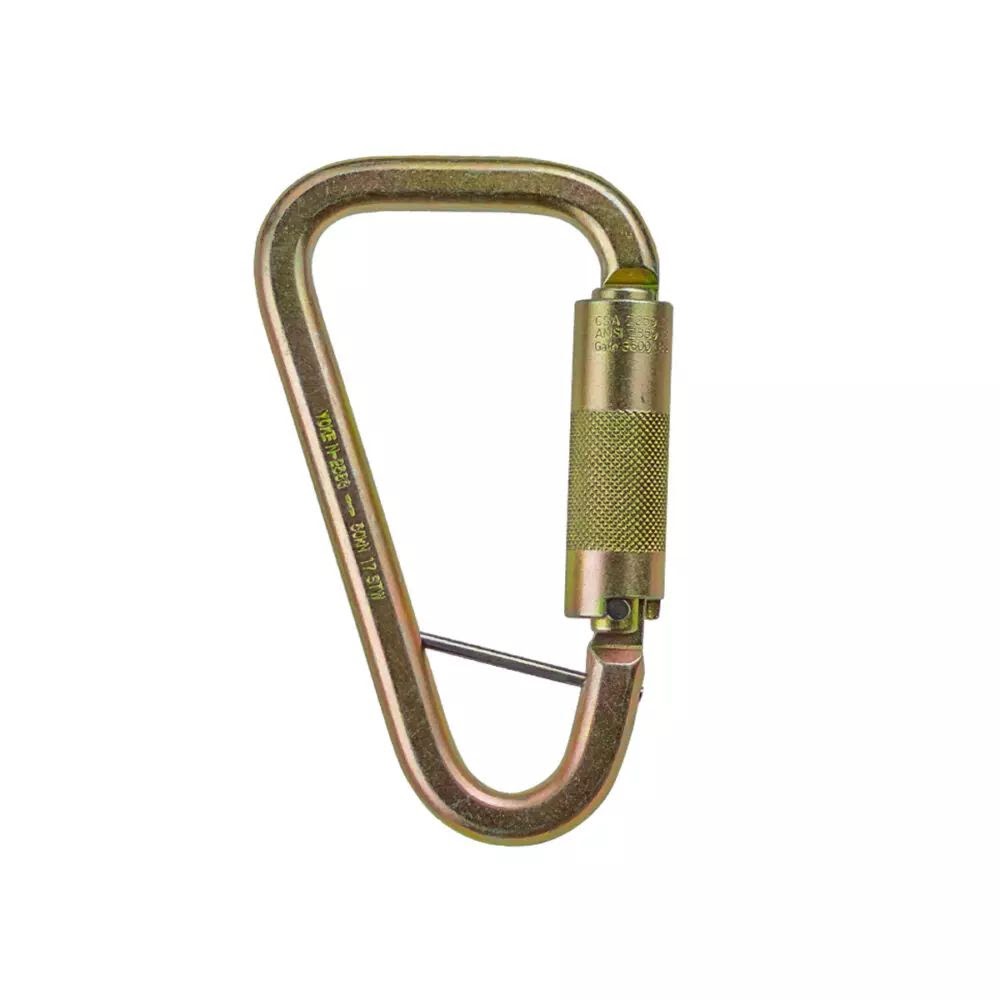 Safewaze FS1025 Large Steel Carabiner With Captive Pin