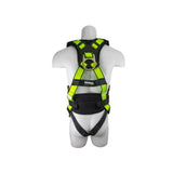 Safewaze FS160-M Pro Construction Harness, Free Floating Waist Pad: 3D, Mb Chest, Tb Legs - 2