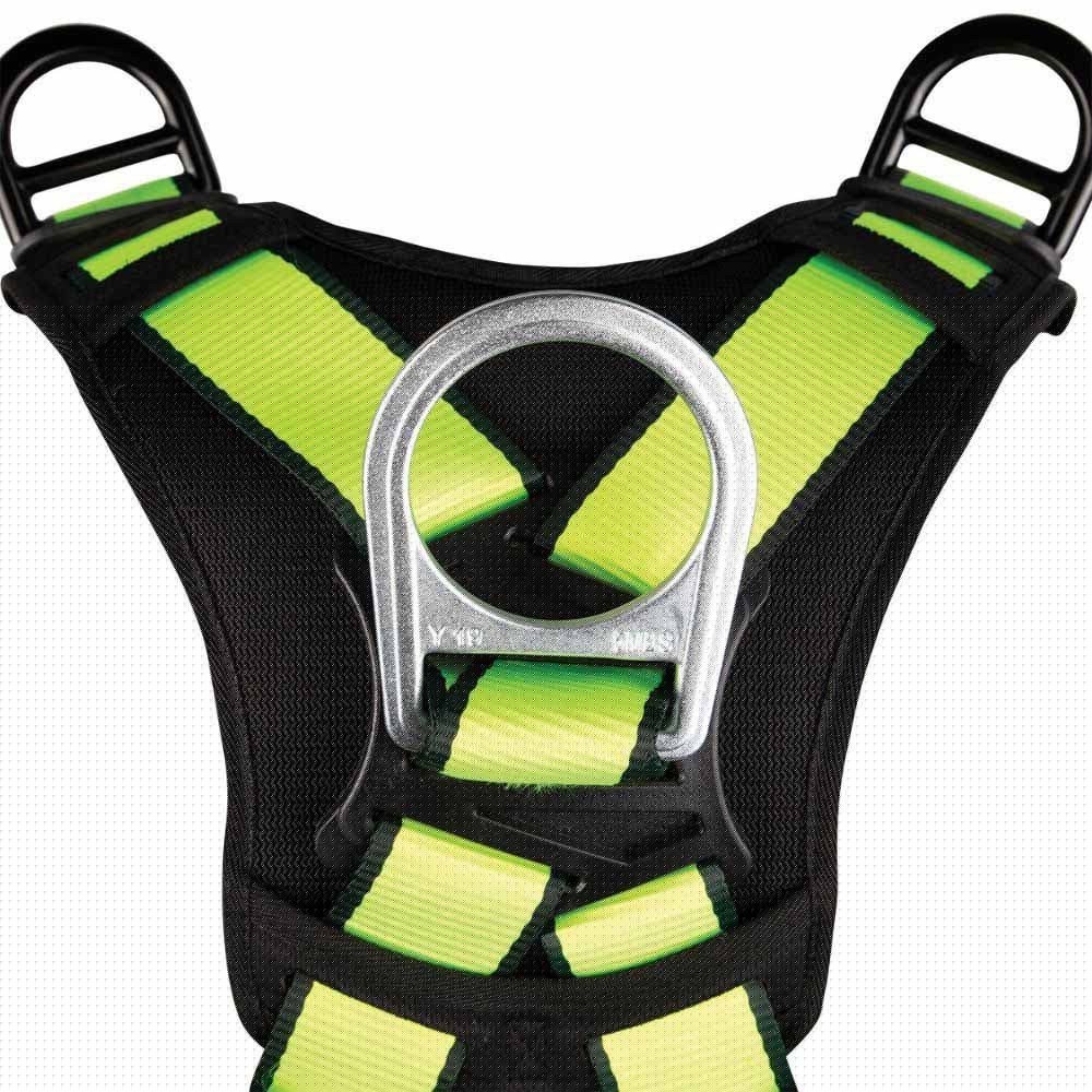 SafeWaze FS185-R-2X PRO Full Body Retrieval Harness with Dorsal and Shoulder D-Rings, Mating Buckle Chest, Tongue Buckle Legs (2X) - 3