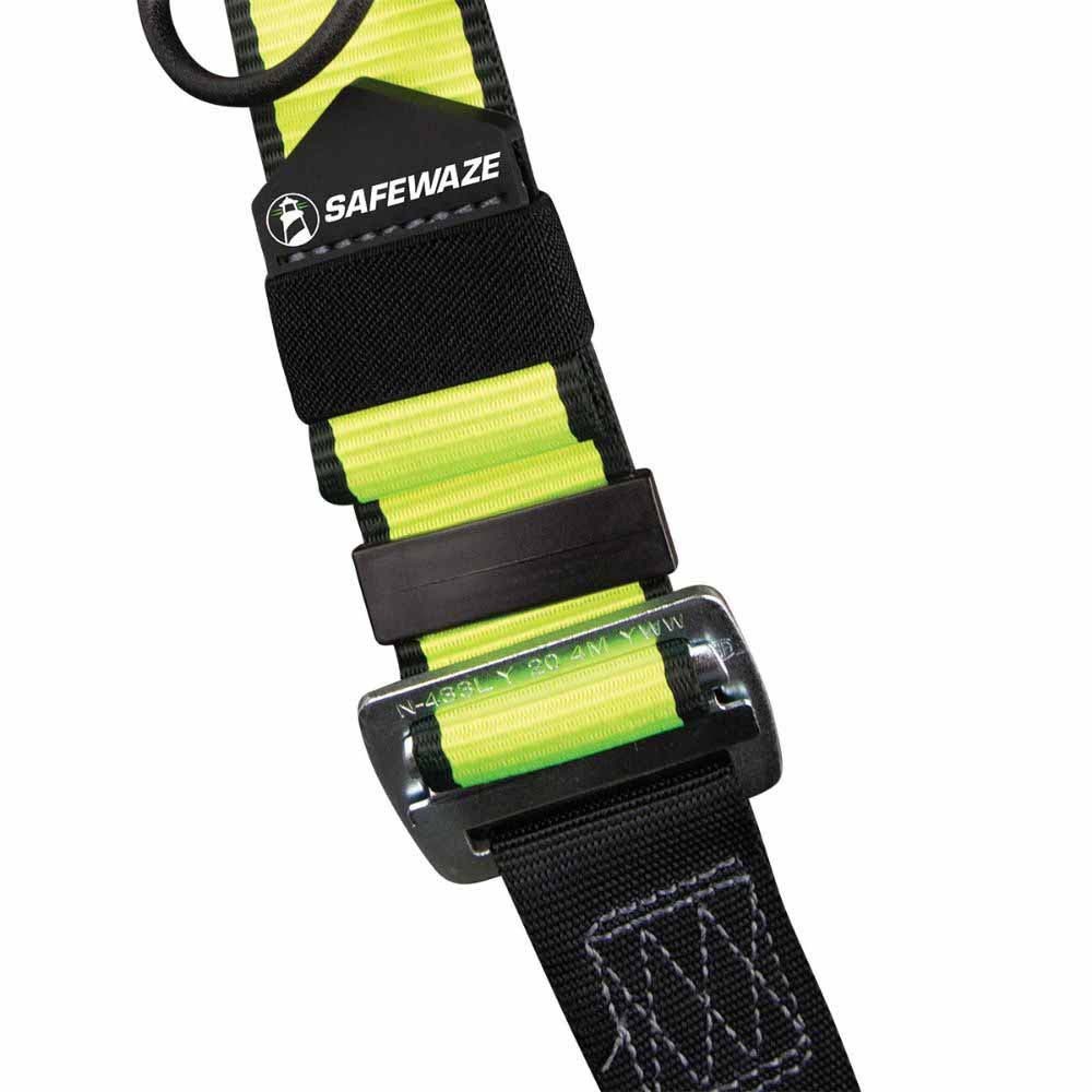 SafeWaze FS185-R-2X PRO Full Body Retrieval Harness with Dorsal and Shoulder D-Rings, Mating Buckle Chest, Tongue Buckle Legs (2X) - 5