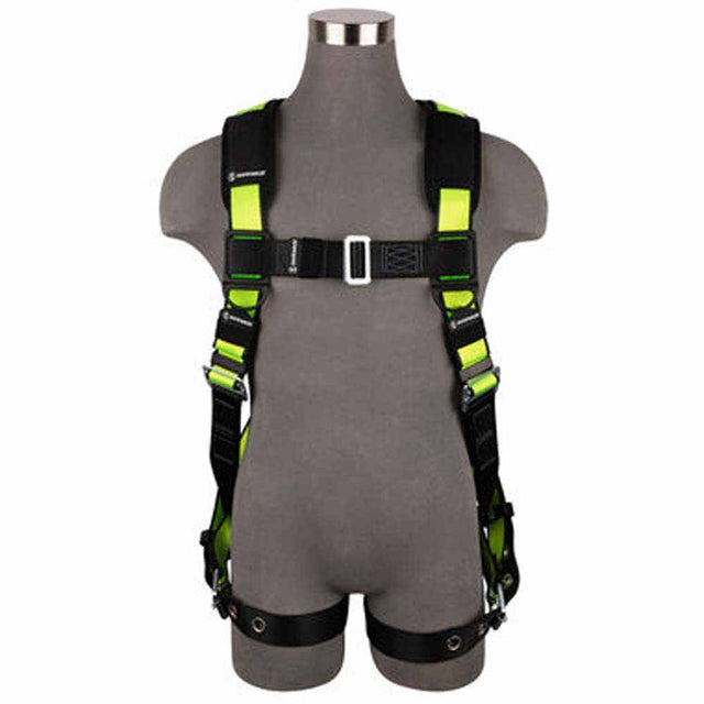 SafeWaze FS185-UNI Pro Full Body Harness, 1-d , Mb Chest , Tb Legs, Universal Fit (Medium -Xl)