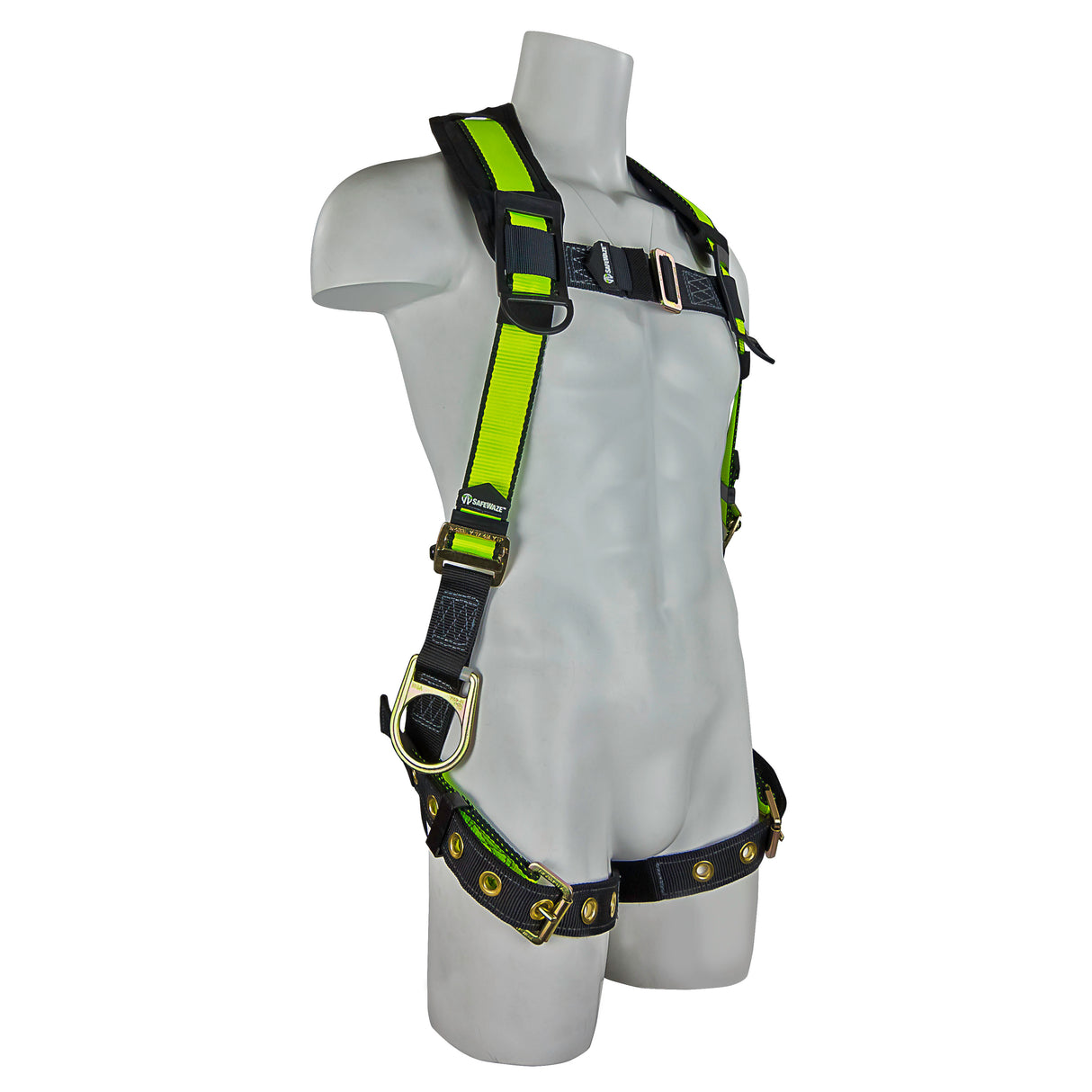 Safewaze FS285-S/M Pro Full Body Harness: 3D, Mb Chest, Tb Legs - 2