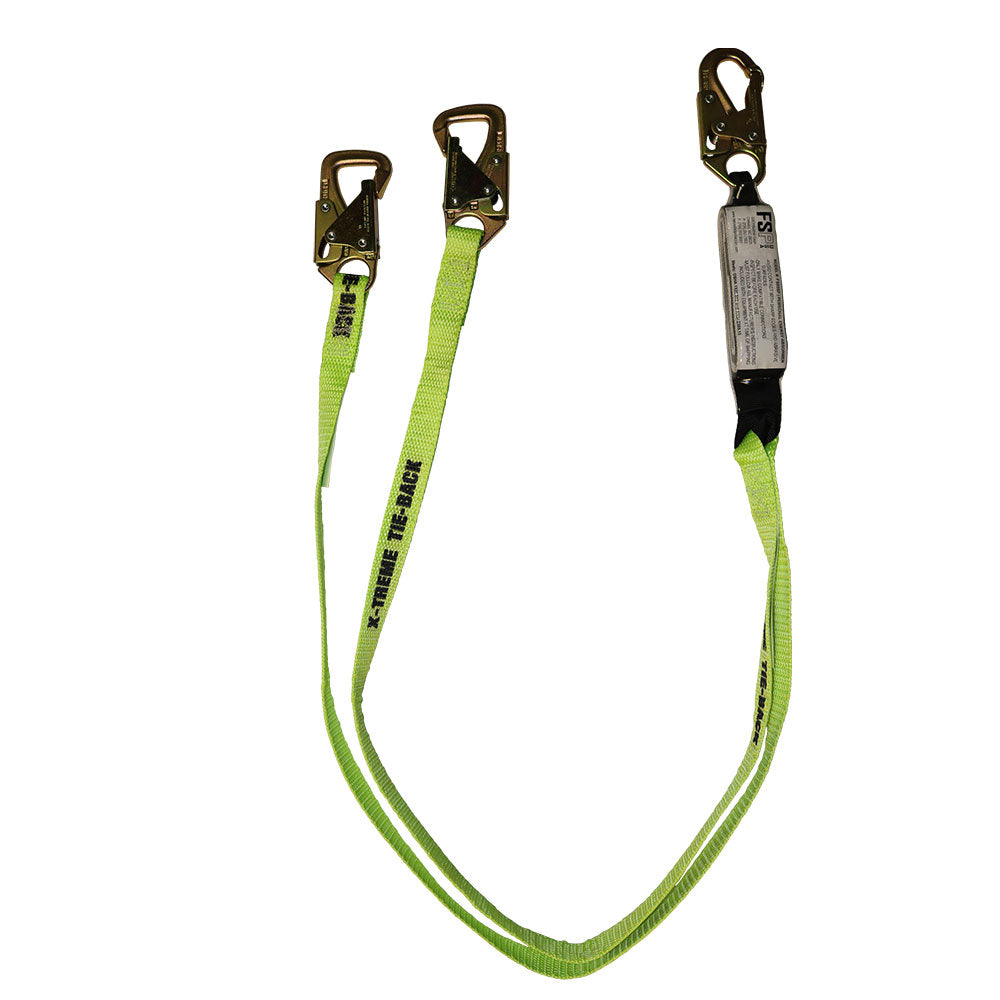 Safewaze FS451 Web Tie-Back Energy Absorbing Lanyard