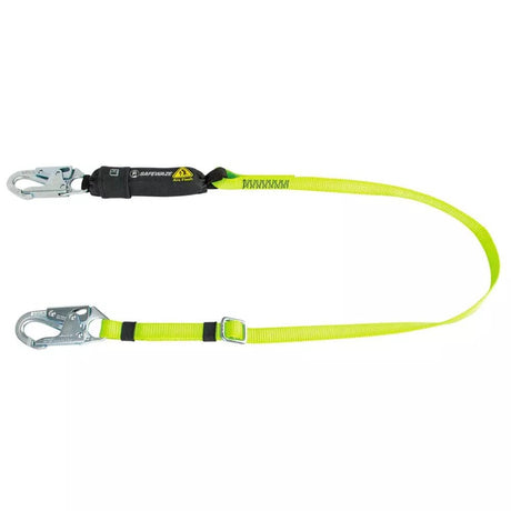 Safewaze FS560-AF-AJ 6' Energy Absorbing Lanyard; Arc Flash Webbing; Adjustable