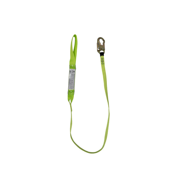 Safewaze FS560-AF-SE 6' Energy Absorbing Lanyard; Arc Flash Webbing, Soft Eye