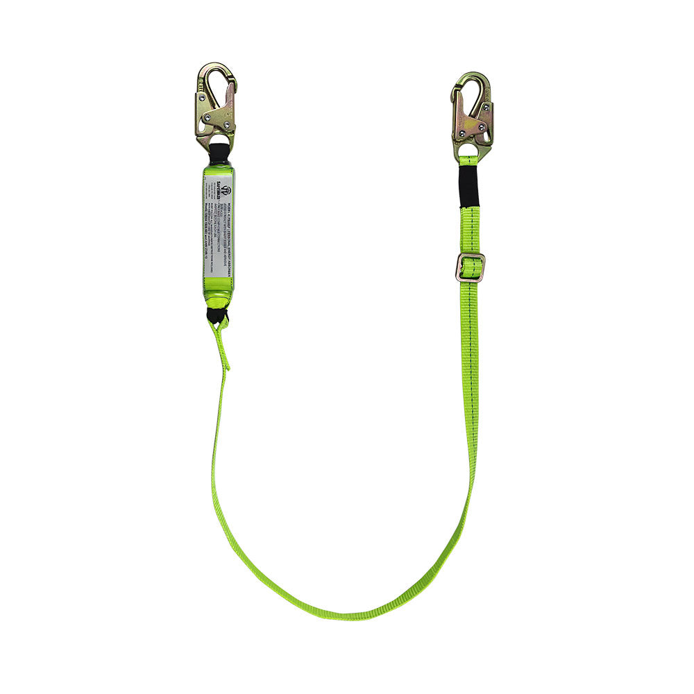 Safewaze FS560-AJ 4'-6' Adjustable Lanyard With Double Locking Snap Hooks