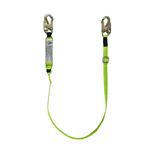 Safewaze FS560-AJ 4'-6' Adjustable Lanyard With Double Locking Snap Hooks