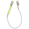 Safewaze FS560-CA 6' Energy Absorbing Lanyard With Double Locking Snap Hooks