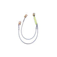 Safewaze FS561-CA 6' Energy Absorbing Lanyard With Double Locking Snap Hooks