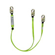 Safewaze FS561 6' Energy Absorbing Lanyard With Double Locking Snap Hooks