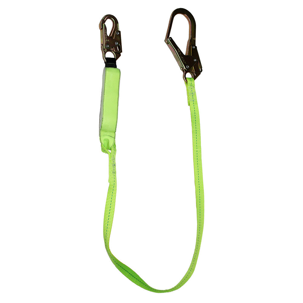 Safewaze FS565  6' Energy Absorbing Lanyard with Rebar Hook