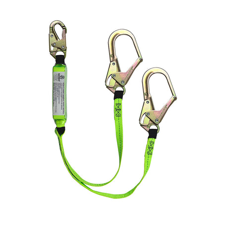 Safewaze FS566-4 4' Energy Absorbing Lanyard With Rebar Hook