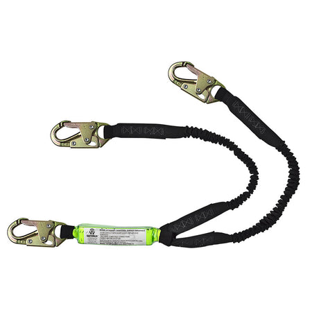 Safewaze FS571 6' Stretch Energy Absorbing Lanyard