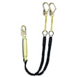 Safewaze FS578 Wind Energy Elastic Lanyard 4'-6' Maneuverability