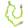 Safewaze FS591 6' Low-Profile Lanyard, Snap Hooks, 100% Tie-Off