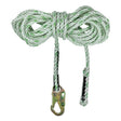 SafeWaze FS700-300 300' Rope Lifeline with Double Locking Snap Hook